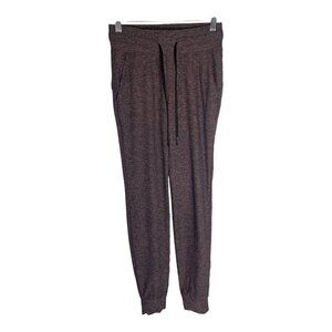 Lululemon Ready To Rulu Pant 29" Heathered Rose Black-sz 2